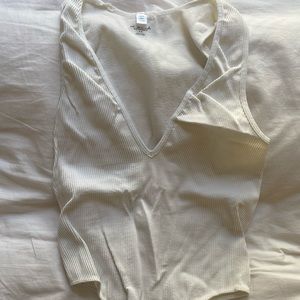 White urban outfitters out from under bodysuit